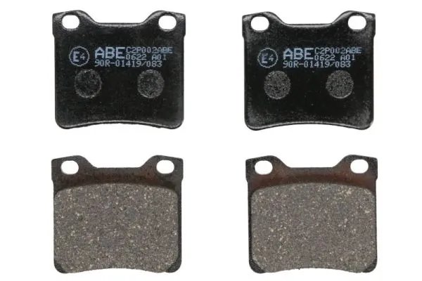 Set placute frana ABE C2P002ABE