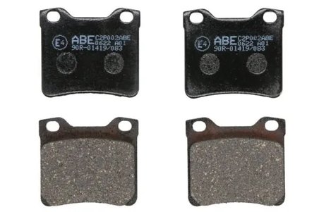Set placute frana ABE C2P002ABE