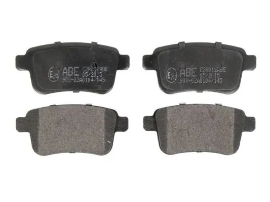 SET PLACUTE FRANA ABE C2R012ABE - Compatibil cu MERCEDES-BENZ, RENAULT