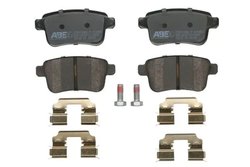 SET PLACUTE FRANA ABE C2R012ABE-P - Compatibil cu MERCEDES-BENZ, RENAULT