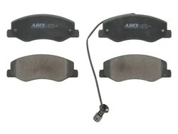SET PLACUTE FRANA ABE C2R015ABE - Compatibil cu NISSAN, OPEL, RENAULT, VAUXHALL