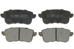 SET PLACUTE FRANA ABE C2R016ABE - Compatibil cu NISSAN, RENAULT