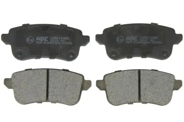 Set placute frana ABE C2R016ABE