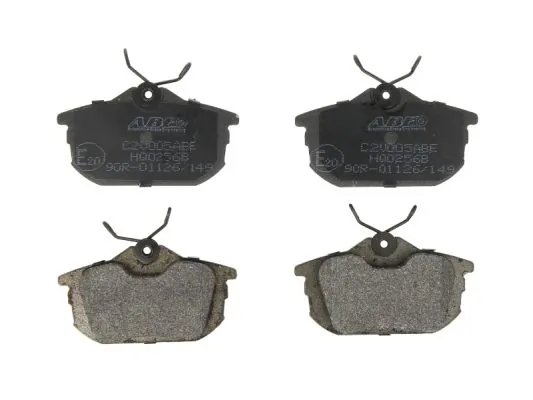 SET PLACUTE FRANA ABE C2V005ABE - Compatibil cu MITSUBISHI, PROTON, SMART, VOLVO