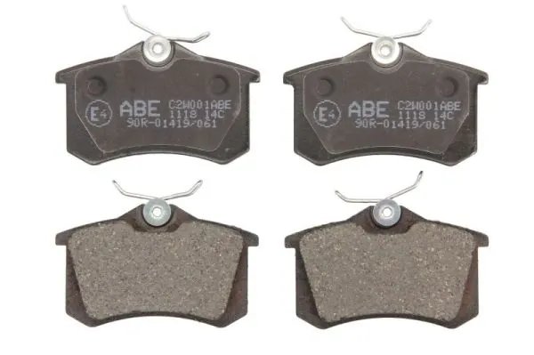 Set placute frana ABE C2W001ABE