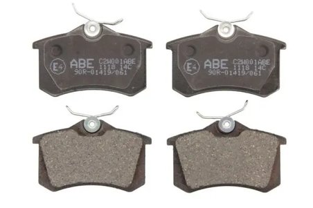 Set placute frana ABE C2W001ABE