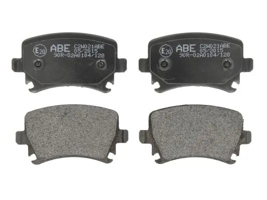 Set placute frana ABE C2W021ABE