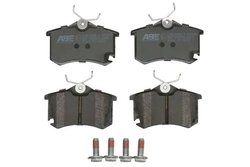 SET PLACUTE FRANA ABE C2W026ABE-P - Compatibil cu AUDI, DS, SEAT, SKODA, VW