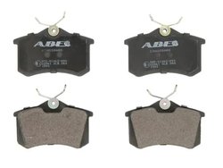 SET PLACUTE FRANA ABE C2W028ABE - Compatibil cu AUDI, CITROEN, DS, FIAT, FORD, LANCIA, PEUGEOT, RENAULT, SEAT, SKODA, VW