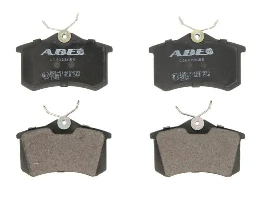 SET PLACUTE FRANA ABE C2W028ABE - Compatibil cu AUDI, CITROEN, DS, FIAT, FORD, LANCIA, PEUGEOT, RENAULT, SEAT, SKODA, VW