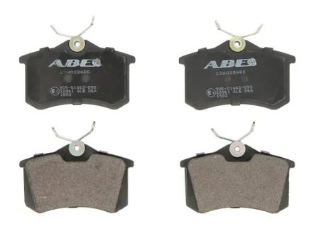 SET PLACUTE FRANA ABE C2W028ABE - Compatibil cu AUDI, CITROEN, DS, FIAT, FORD, LANCIA, PEUGEOT, RENAULT, SEAT, SKODA, VW