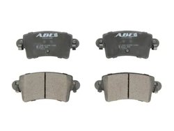 SET PLACUTE FRANA ABE C2X011ABE - Compatibil cu NISSAN, OPEL, RENAULT