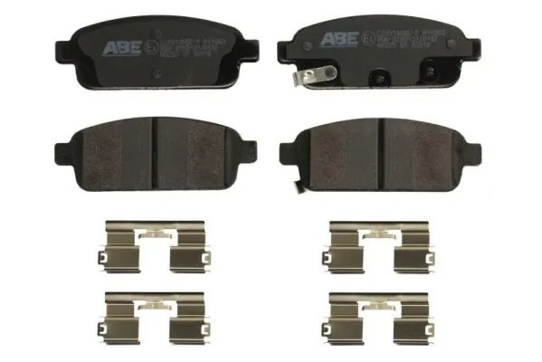 SET PLACUTE FRANA ABE C2X014ABE-P - Compatibil cu CHEVROLET, OPEL, VAUXHALL