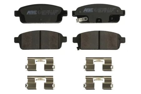 SET PLACUTE FRANA ABE C2X014ABE-P - Compatibil cu CHEVROLET, OPEL, VAUXHALL