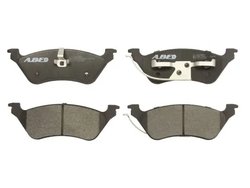 SET PLACUTE FRANA ABE C2Y001ABE - Compatibil cu CHRYSLER, DODGE, JEEP