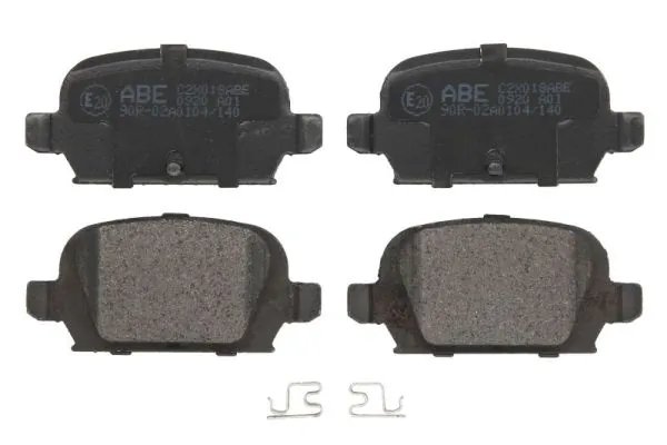 SET PLACUTE FRANA ABE C2X018ABE - Compatibil cu FIAT, LANCIA, OPEL, VAUXHALL