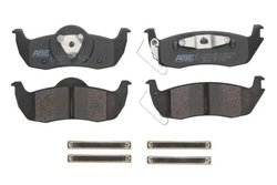 Set placute frana ABE C2Y021ABE-P