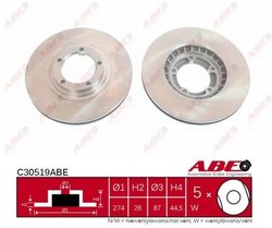 Disc frana ABE C30519ABE
