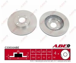Disc frana ABE C33016ABE