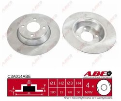 DISC FRANA ABE C3A014ABE - Compatibil cu AUDI