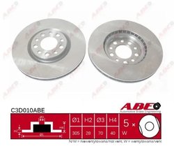 Disc frana ABE C3D010ABE