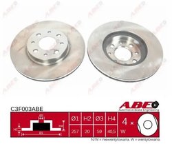 Disc frana ABE C3F003ABE