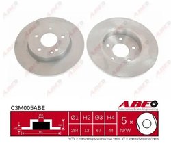 DISC FRANA ABE C3M005ABE - Compatibil cu MERCEDES-BENZ