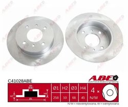 DISC FRANA ABE C41028ABE - Compatibil cu NISSAN