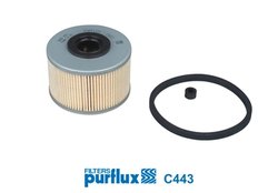 FILTRU COMBUSTIBIL PURFLUX C443 - Compatibil cu DACIA, OPEL, RENAULT, VAUXHALL
