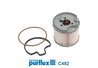 FILTRU COMBUSTIBIL PURFLUX C482 - Compatibil cu CITROEN, FIAT, LANCIA, PEUGEOT, SUZUKI