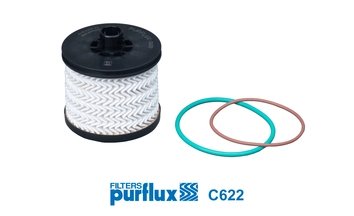 FILTRU COMBUSTIBIL PURFLUX C622 - Compatibil cu CITROEN, FIAT, OPEL, PEUGEOT, TOYOTA, VAUXHALL