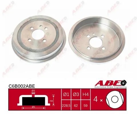 TAMBUR FRANA ABE C6B002ABE - Compatibil cu BMW