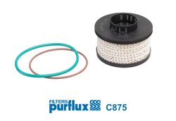 FILTRU COMBUSTIBIL PURFLUX C875 - Compatibil cu CITROEN, DS, FIAT, OPEL, PEUGEOT, TOYOTA, VAUXHALL