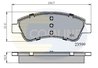 Set placute frana Comline CBP01525