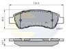 SET PLACUTE FRANA COMLINE CBP01604 - Compatibil cu CITROEN, FIAT, OPEL, PEUGEOT