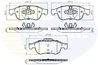 SET PLACUTE FRANA COMLINE CBP01677 - Compatibil cu DACIA, NISSAN, RENAULT