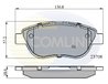 Set placute frana Comline CBP01783