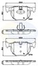 Set placute frana Comline CBP02295