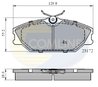 SET PLACUTE FRANA COMLINE CBP0526 - Compatibil cu RENAULT