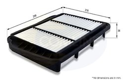 FILTRU AER COMLINE CDW12113 - Compatibil cu CHEVROLET, DAEWOO