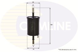 FILTRU COMBUSTIBIL COMLINE CDW13001 - Compatibil cu CADILLAC, CHEVROLET, DAEWOO, DR, FSO, OPEL, ZAZ