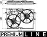 Ventilator radiator racire MAHLE CFF 228 000P
