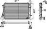 INTERCOOLER MAHLE CI 166 000P - Compatibil cu AUDI, SEAT, SKODA, VW