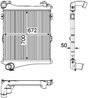 INTERCOOLER MAHLE CI 179 000P - Compatibil cu RENAULT TRUCKS, VOLVO