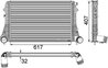 INTERCOOLER MAHLE CI 208 000P - Compatibil cu SEAT, VW