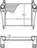 INTERCOOLER MAHLE CI 267 000P - Compatibil cu IVECO