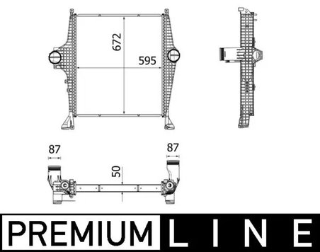 Intercooler MAHLE CI 32 000P