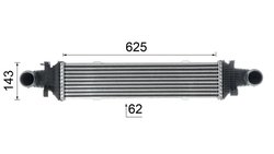 Intercooler MAHLE CI 357 000P