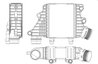 INTERCOOLER MAHLE CI 412 000P - Compatibil cu LAND ROVER