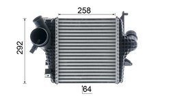 Intercooler MAHLE CI 637 000P